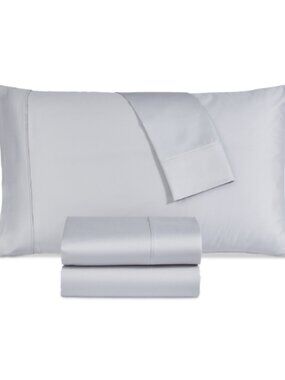 Sunham 800-Thread Count Triblend 4-Pc. Sheet Set, King - Gray